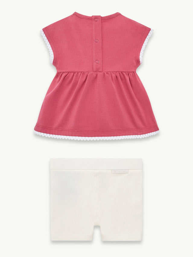 Dress with leggings