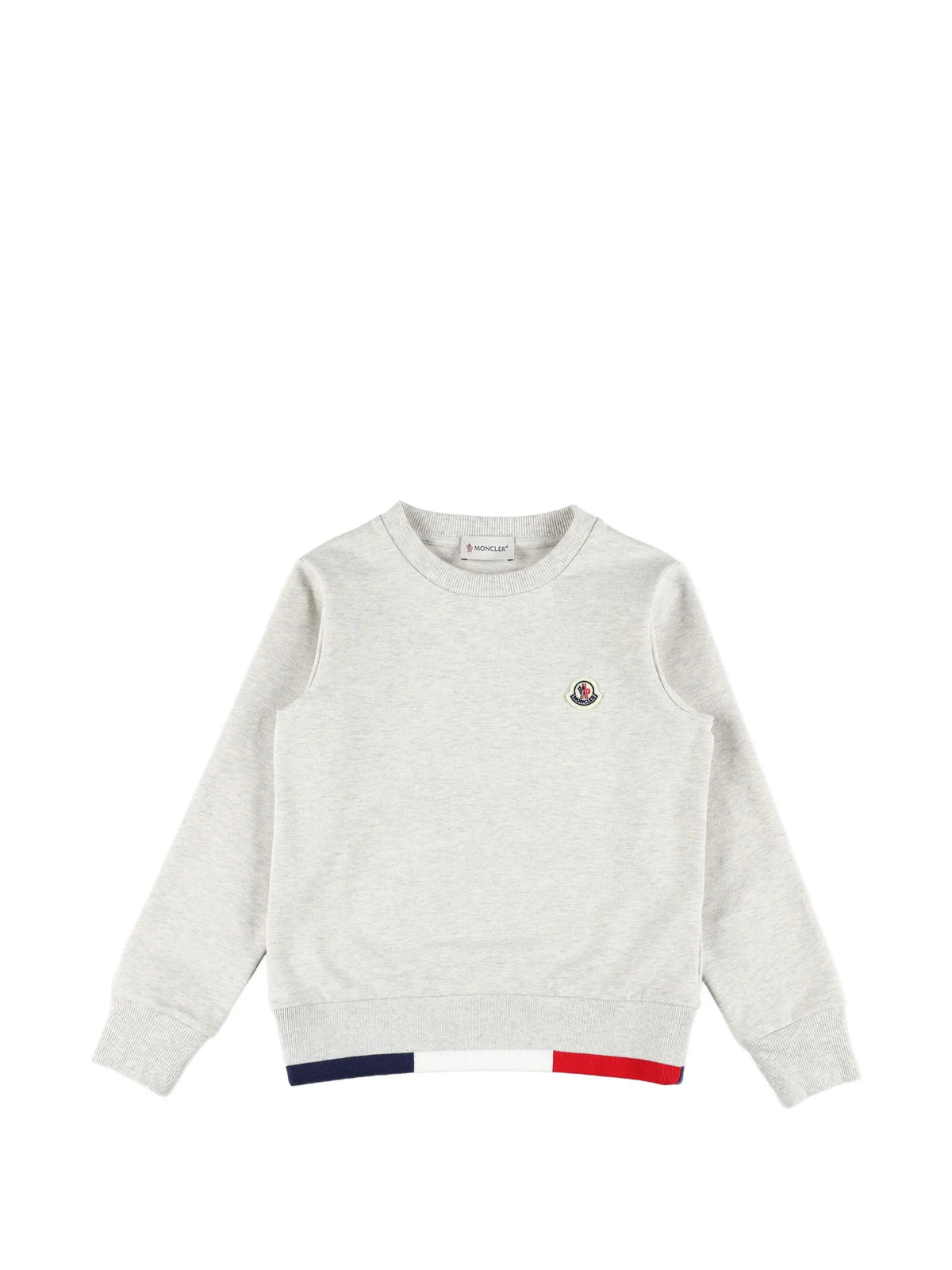 Cotton tricolor hem tracksuit set
