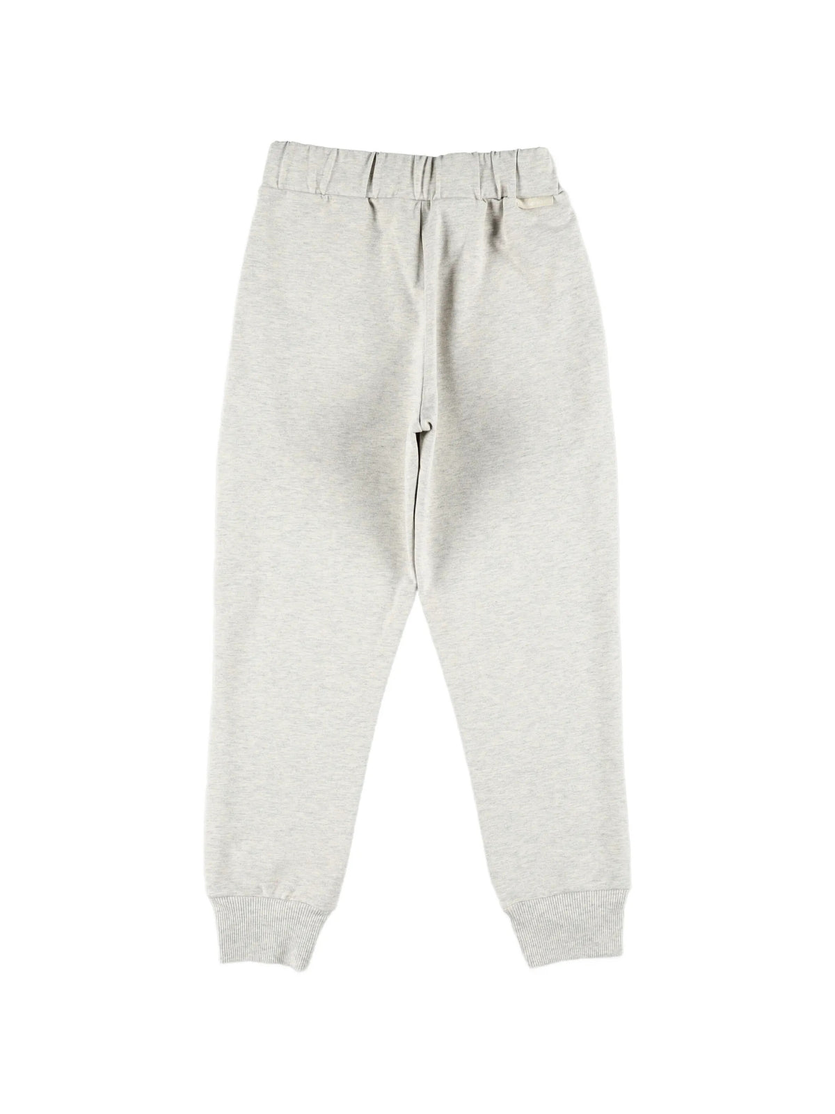 Cotton tricolor hem tracksuit set