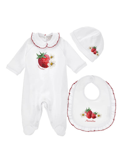 Strawberry Onesie Set