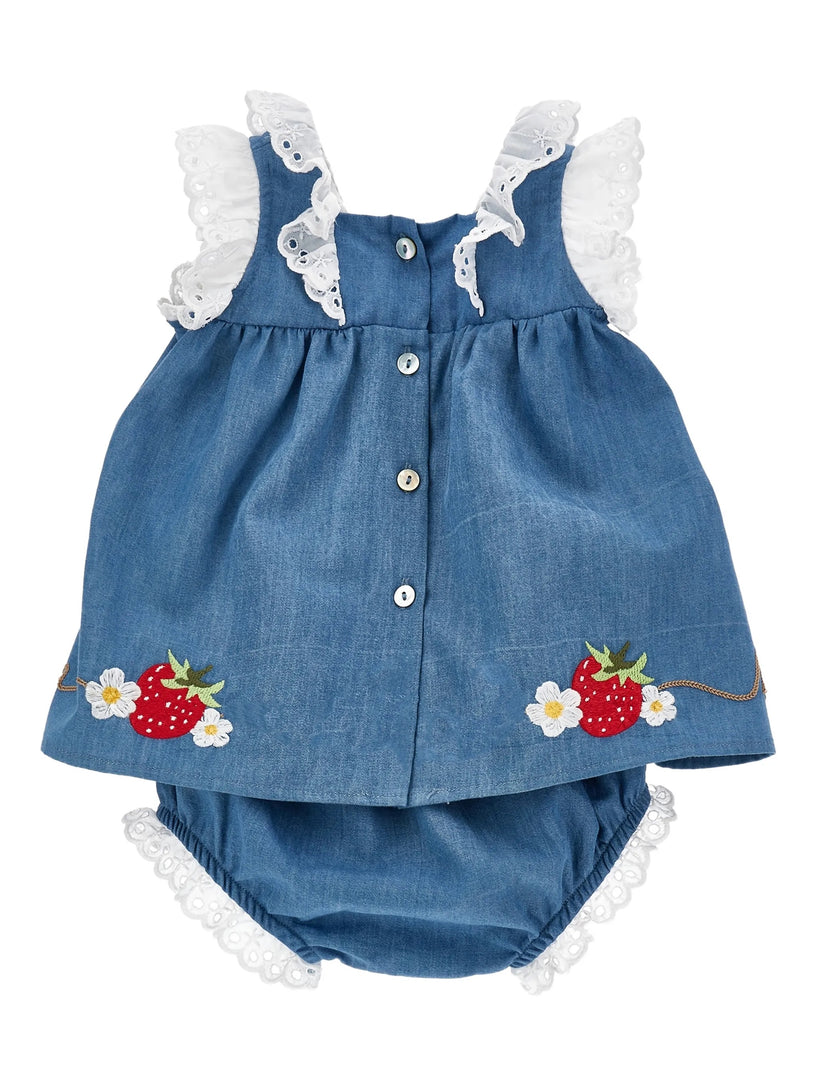 Chamber dress and culotte set