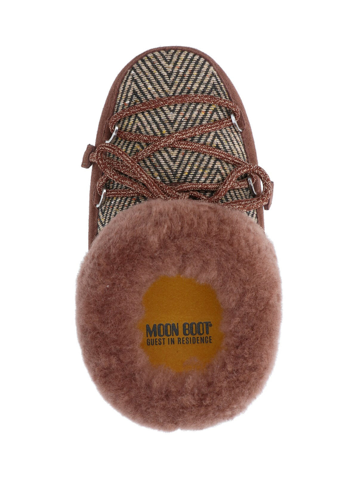 Moon Boot x Guest in Residence Evx Chalet mule fur