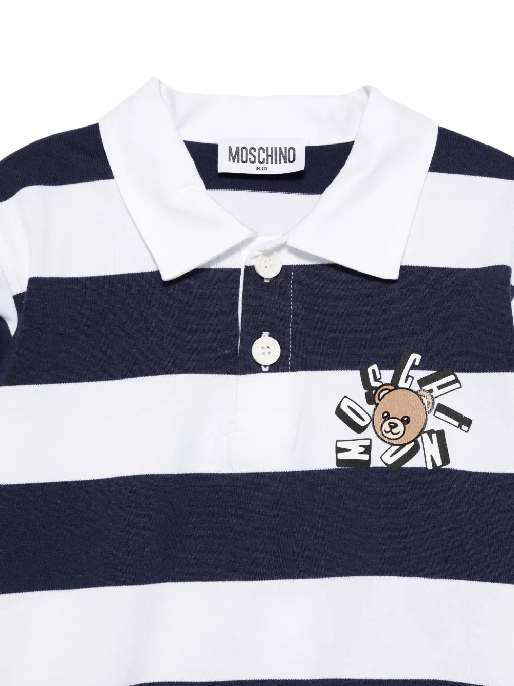 Striped polo shirt