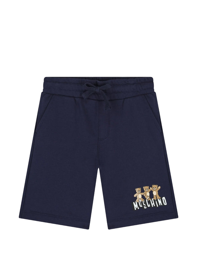 Bermuda shorts in fleece