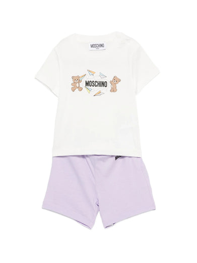 Bear-print tracksuit