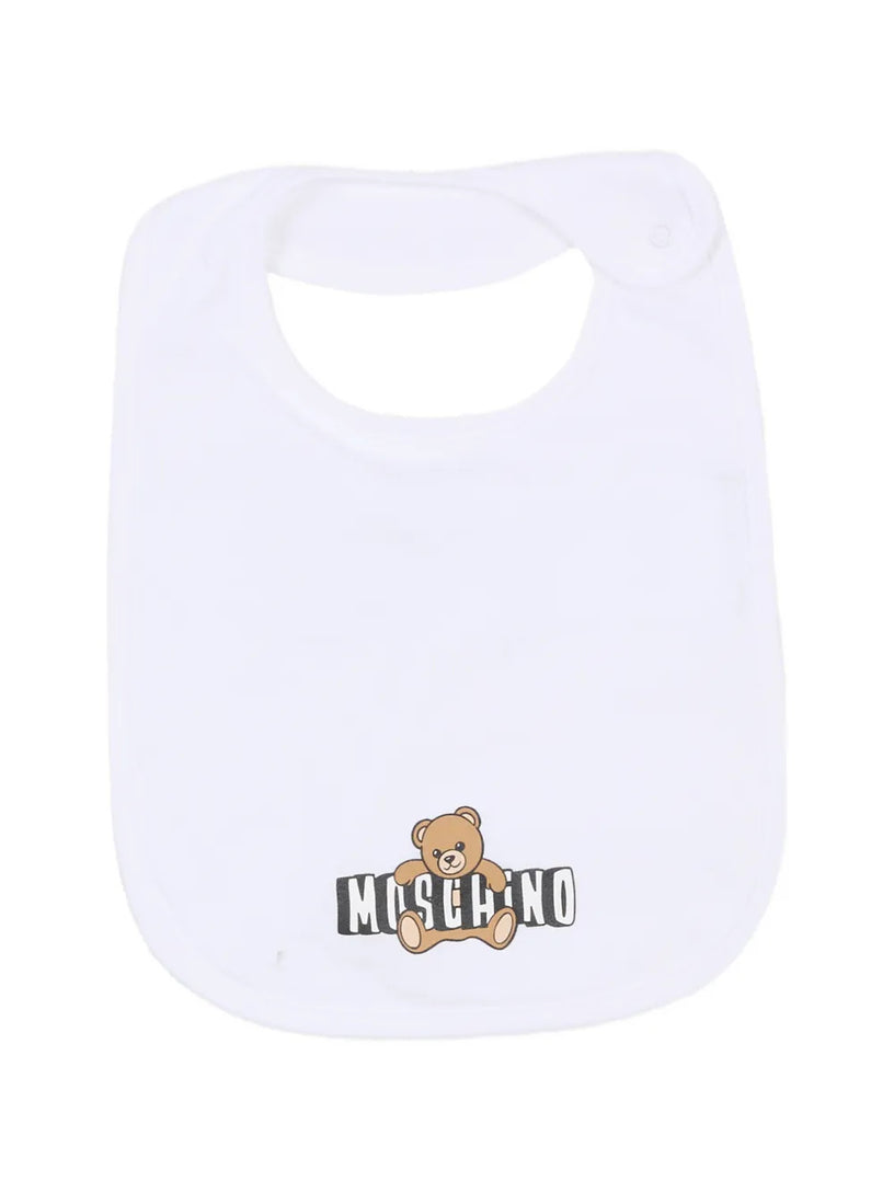 Bear-motif babygrow set