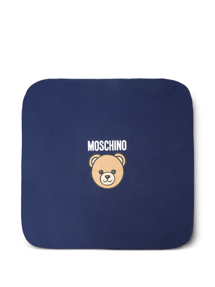 Teddy Bear-logo baby blanket