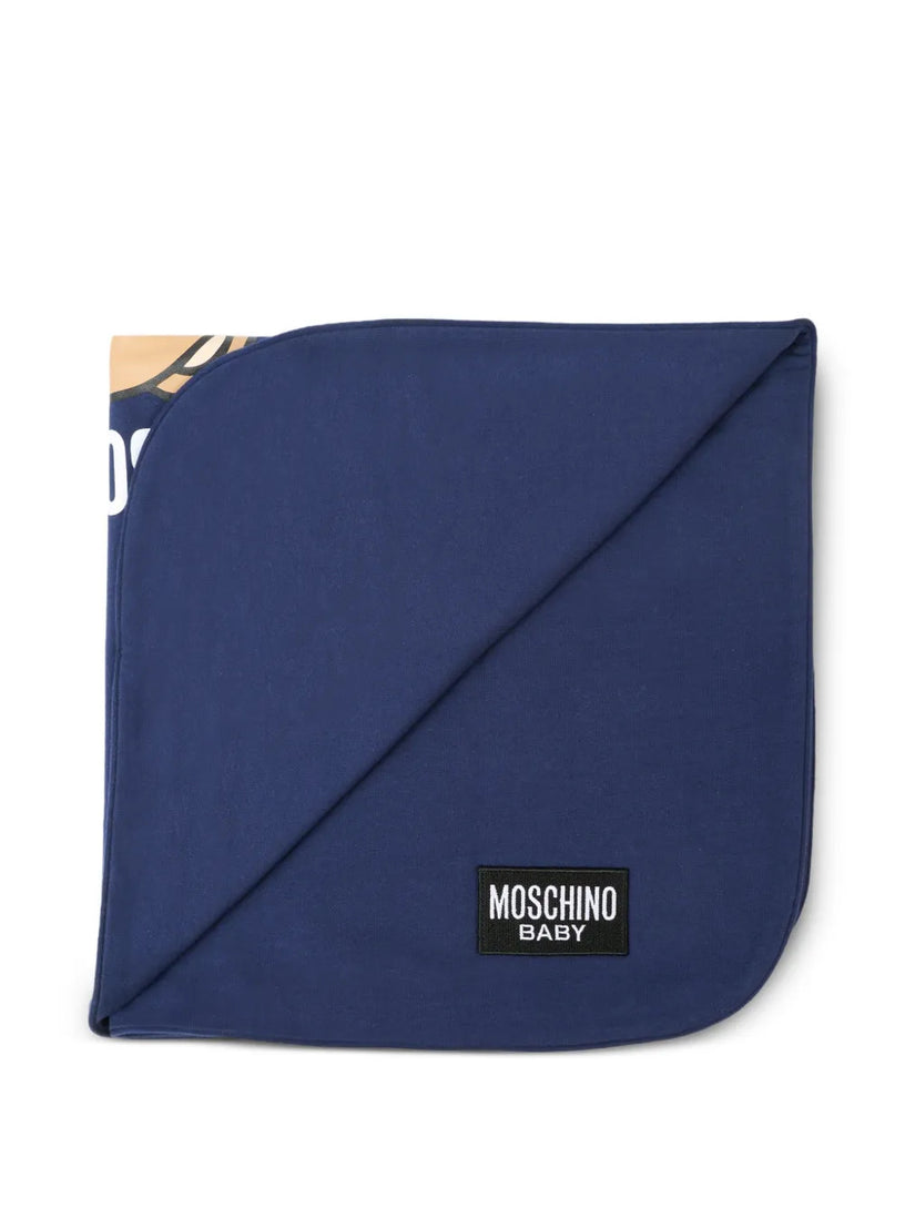 Teddy Bear-logo baby blanket