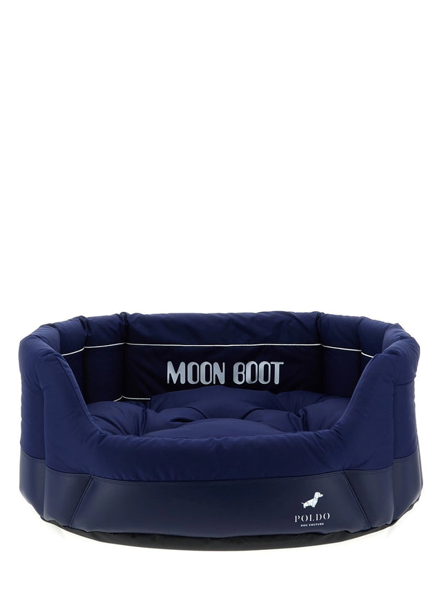 x Poldo Dog Couture logo-print dog bed