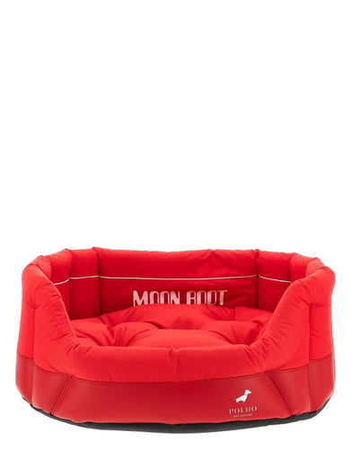 x Poldo Dog Couture logo-print dog bed