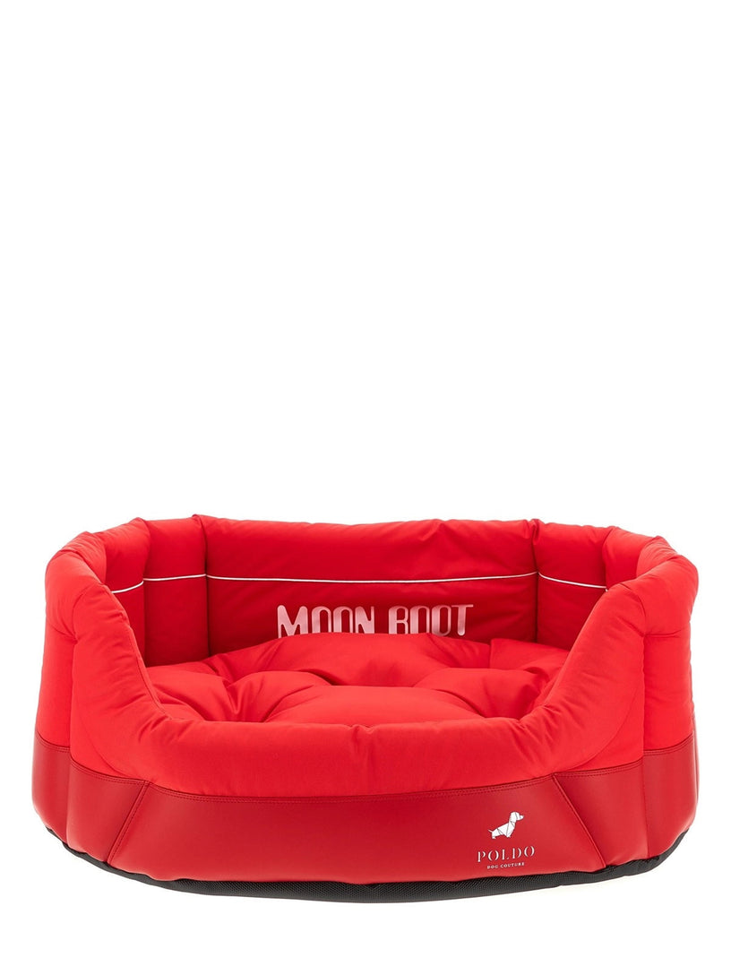 x Poldo Dog Couture logo-print dog bed