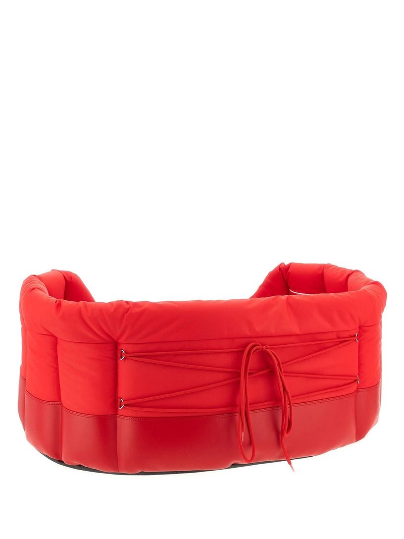 x Poldo Dog Couture logo-print dog bed