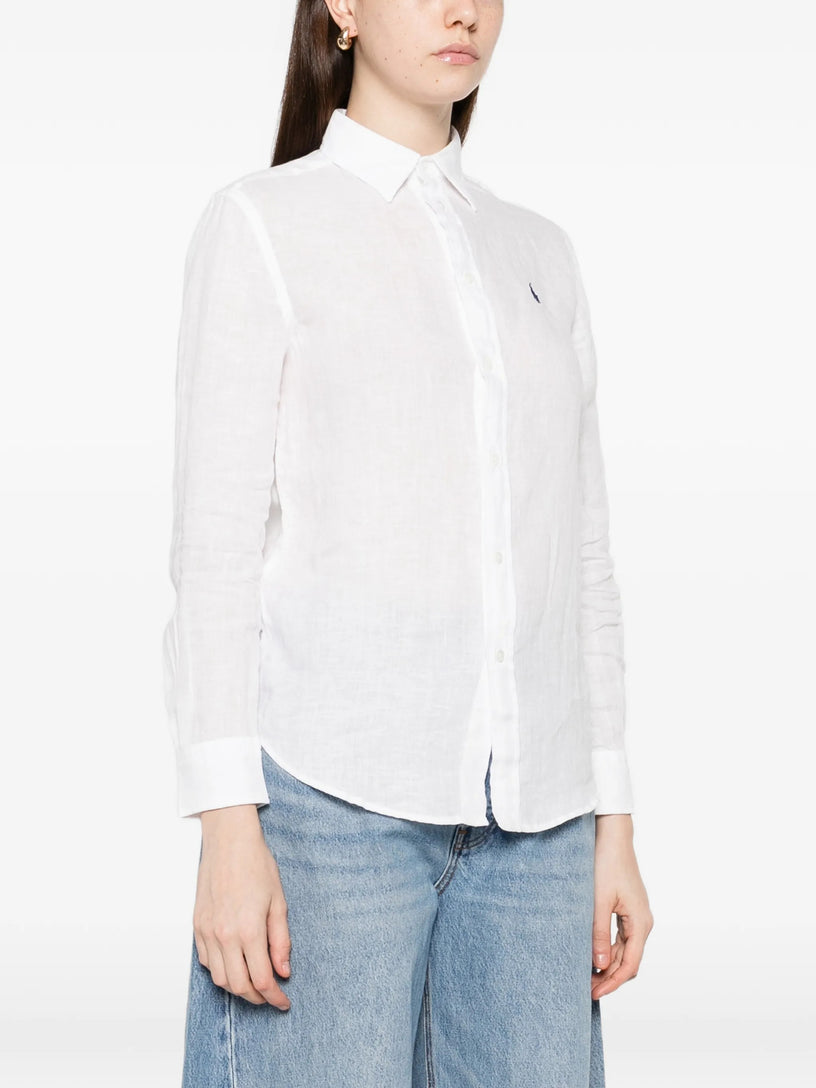 Classic-Fit linen shirt
