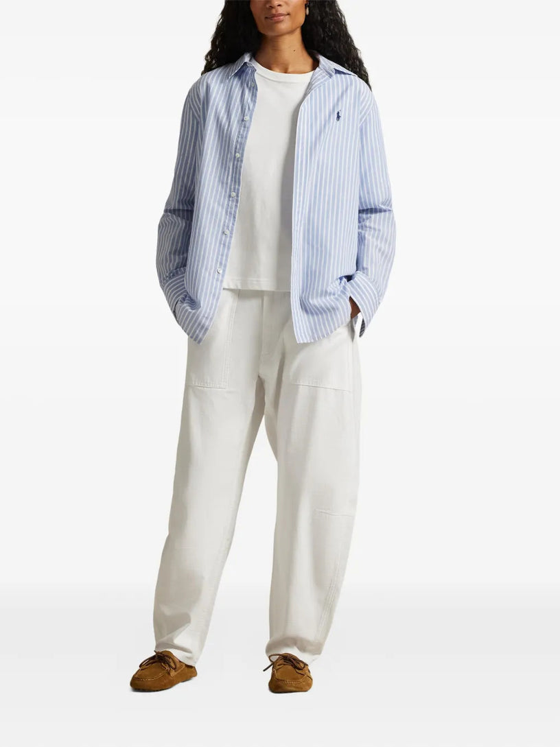 Classic-Fit Cotton and Linen Shirt