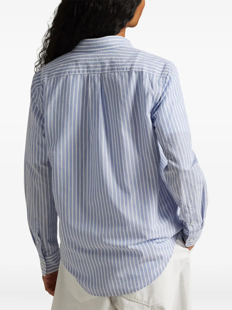 Classic-Fit Cotton and Linen Shirt