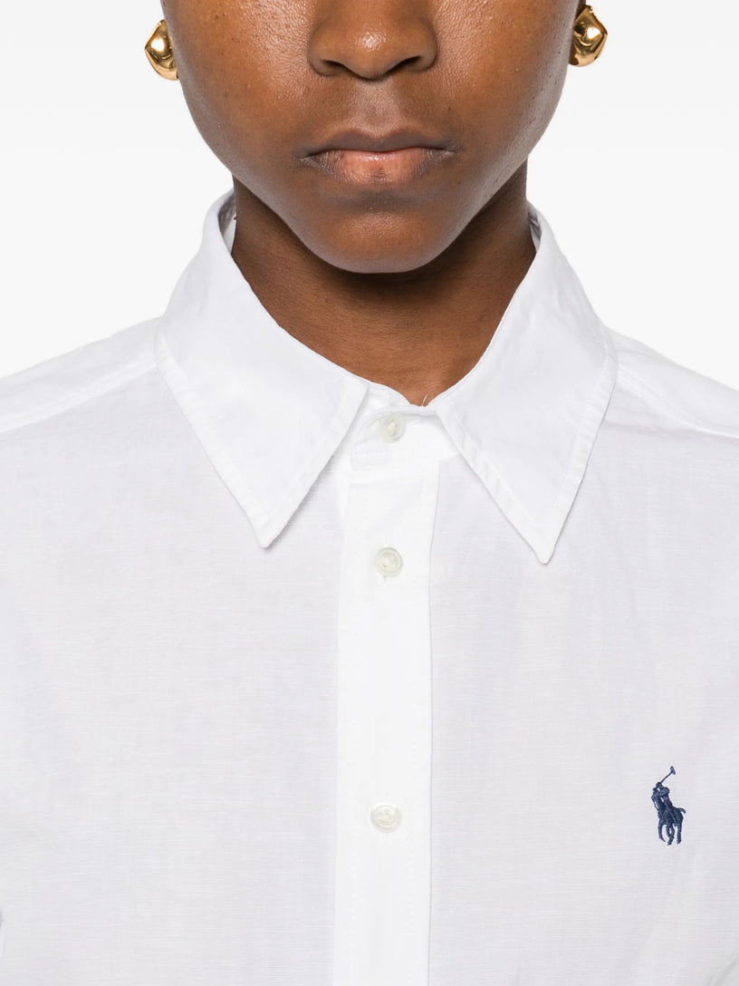 Shirt dress POLO RALPH LAUREN Bianco