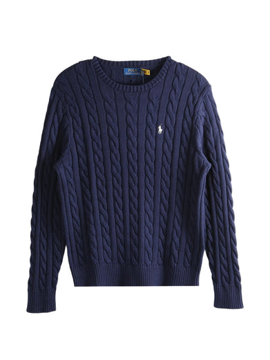 Cable-Knit Cotton Jumper