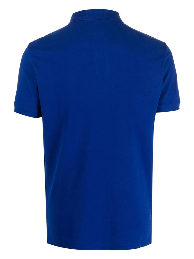 Slim Fit Mesh Polo Shirt