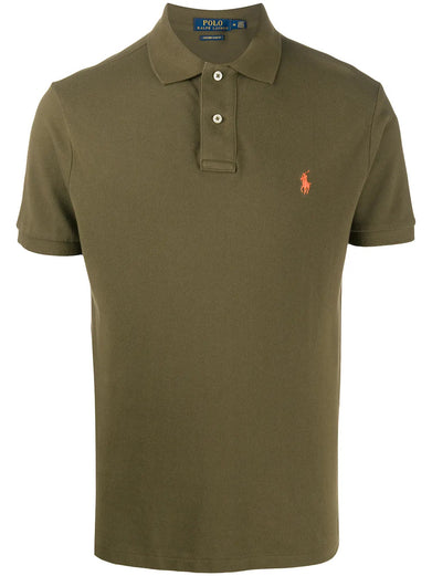 Slim Fit Mesh Polo Shirt
