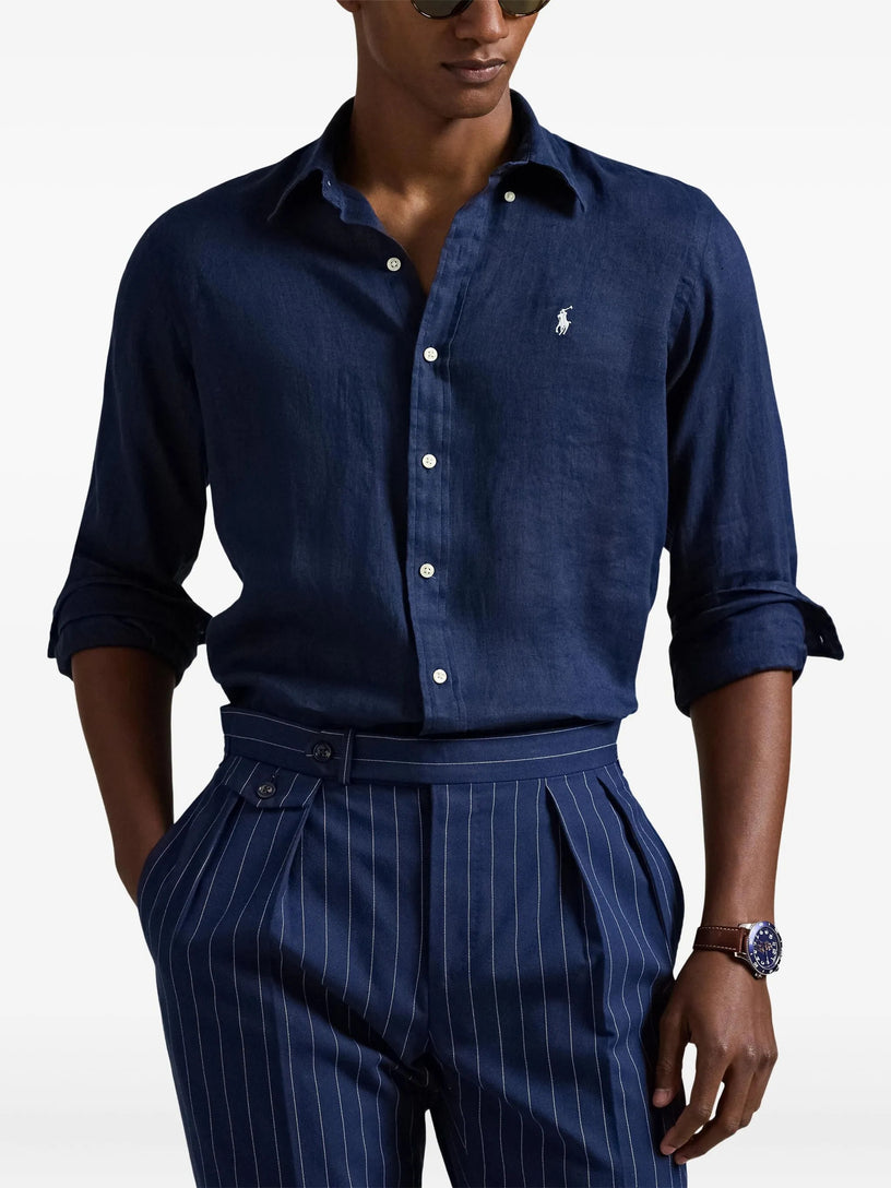 Camicia in lino Custom-Fit