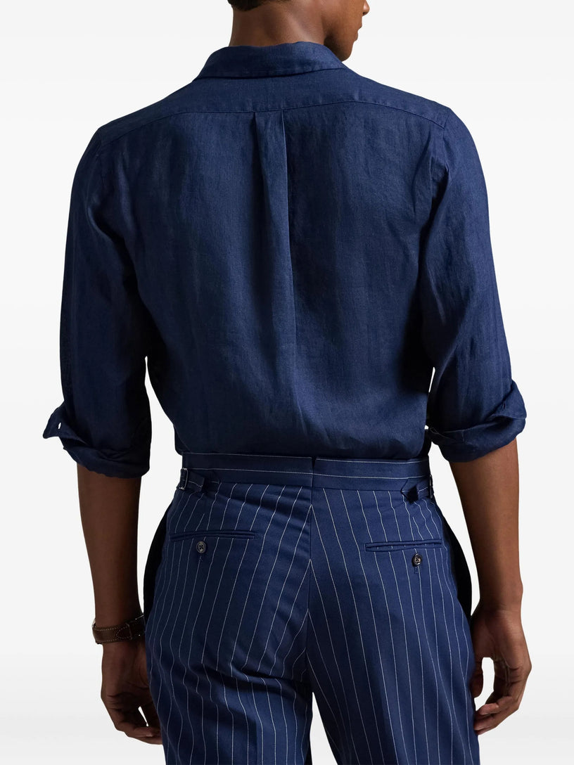 Camicia in lino Custom-Fit