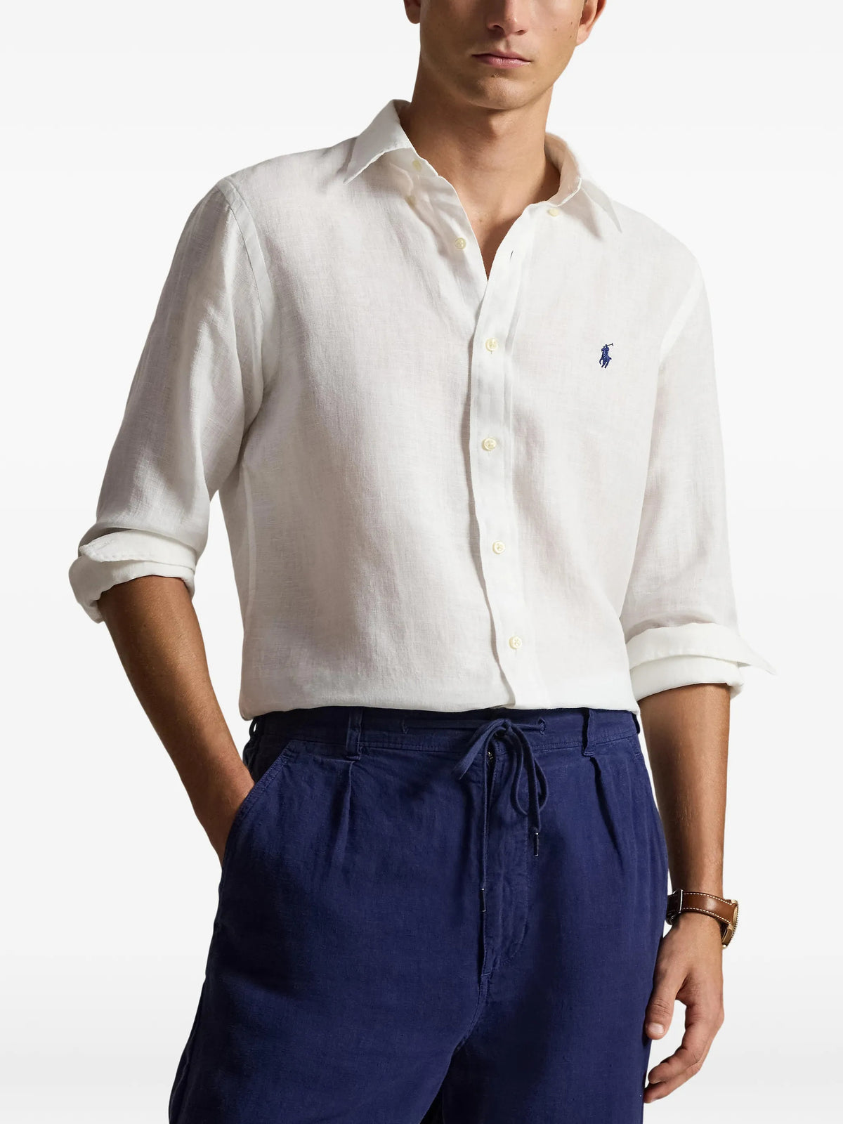 Camicia in lino Custom-Fit