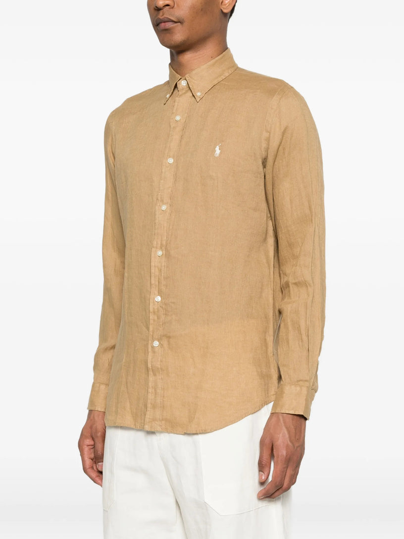 Camicia in lino Custom-Fit