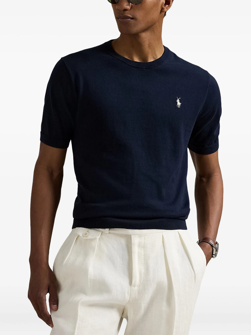 Maglia in cotone a maniche corte
