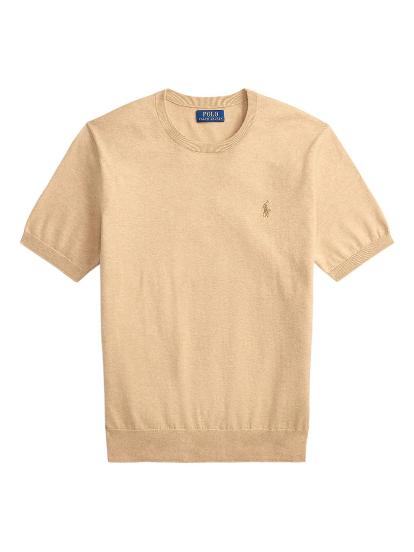 Short-sleeved cotton shirt