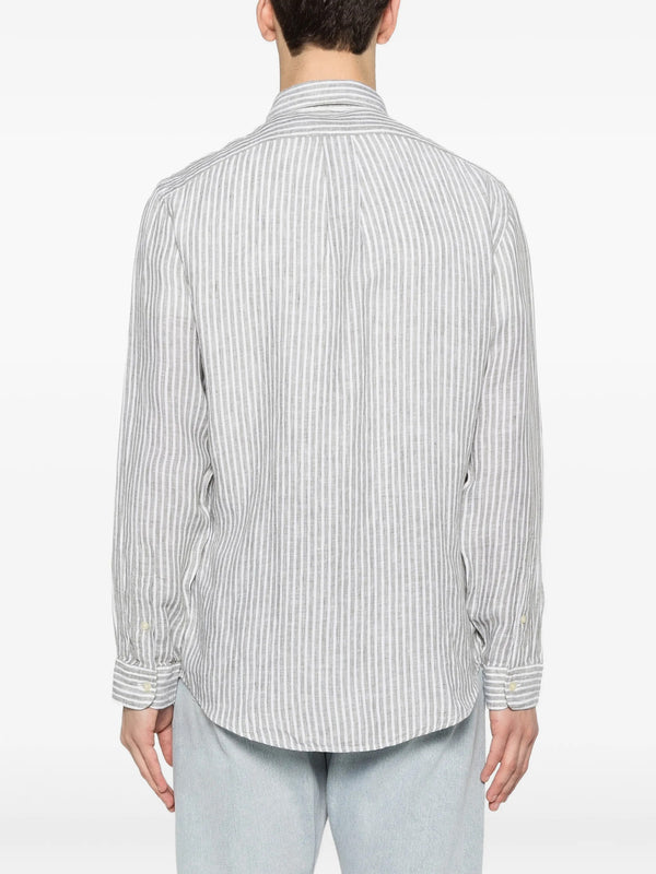 Striped linen shirt