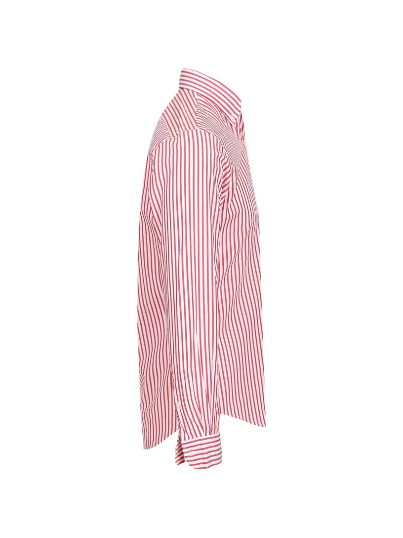 Custom-Fit Striped Poplin Shirt