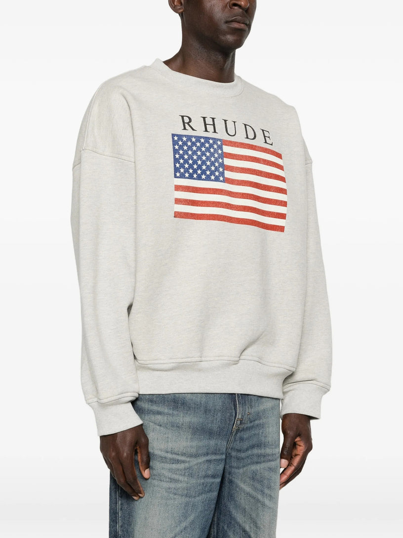 USA Flag Sweatshirt