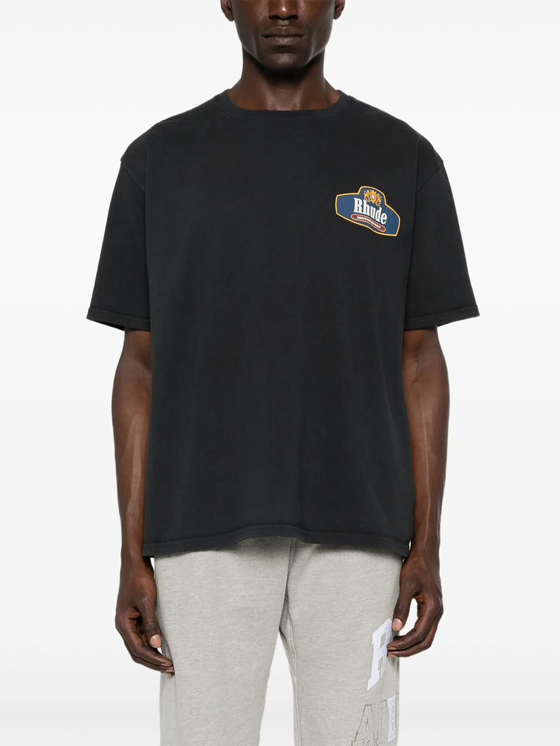 T-shirt racing crest