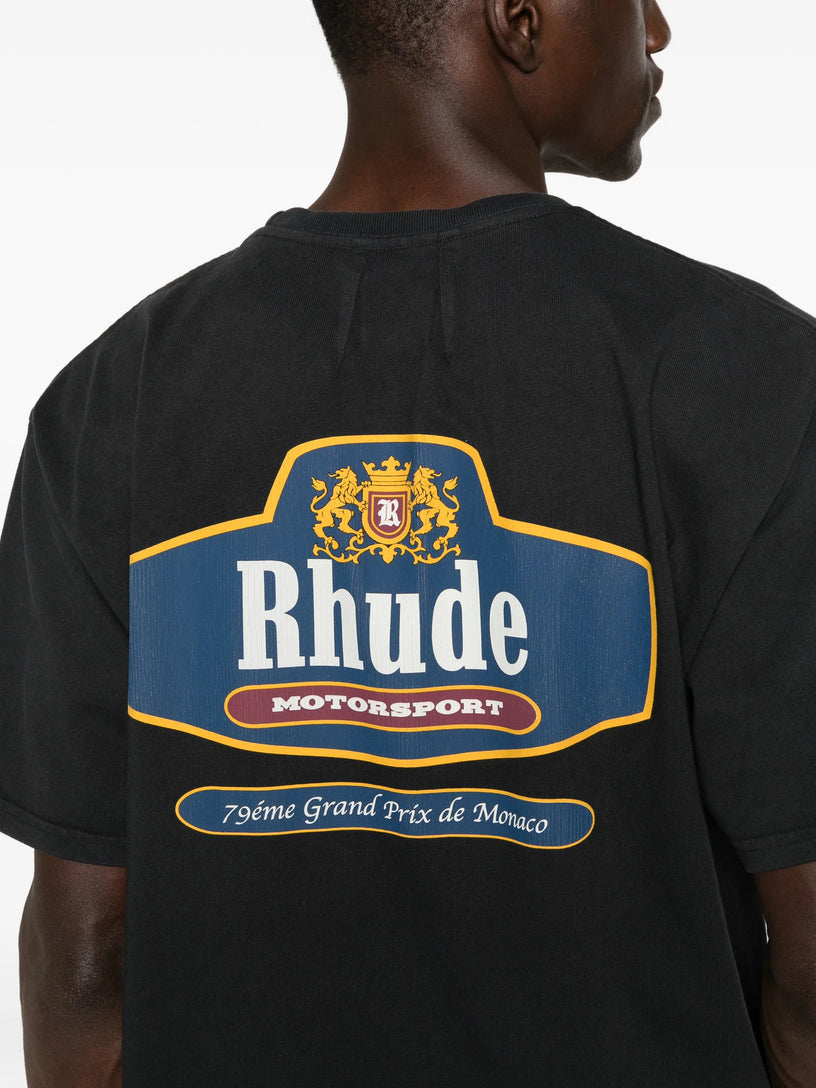 T-shirt racing crest