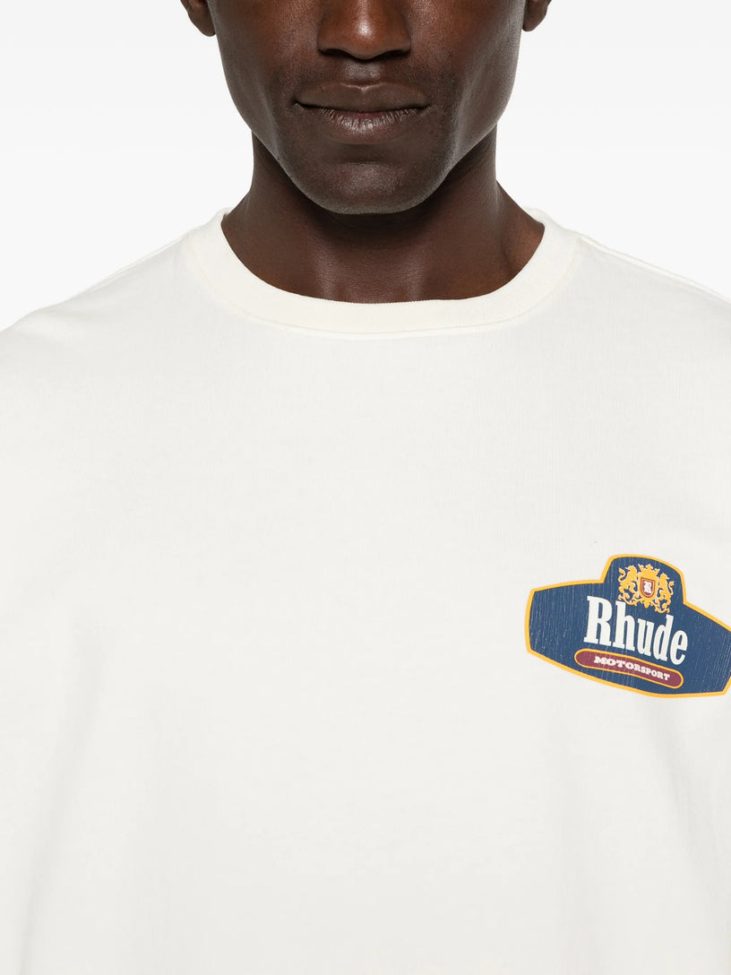 T-shirt racing crest
