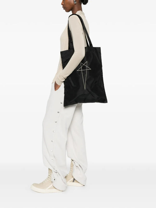 Borsa shopper con logo