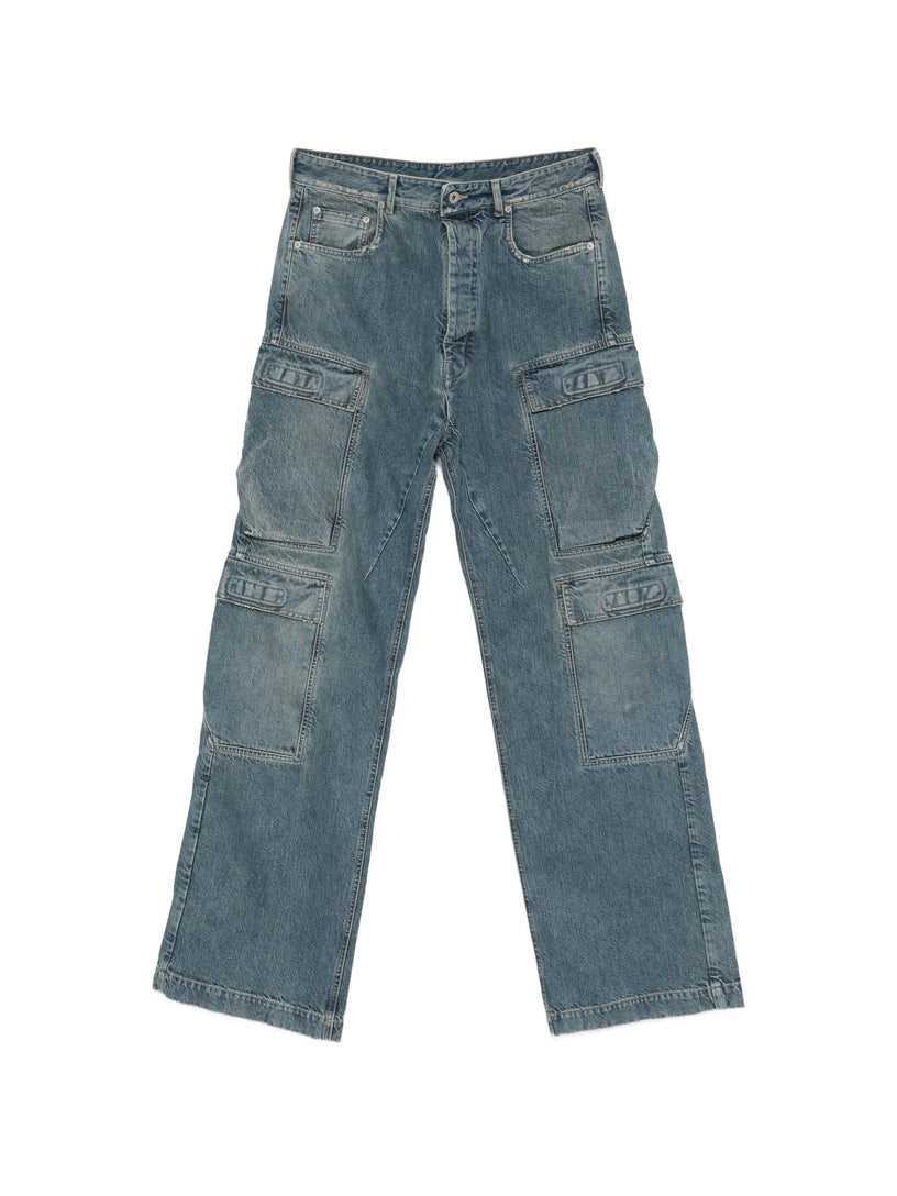 Double cargo jeans
