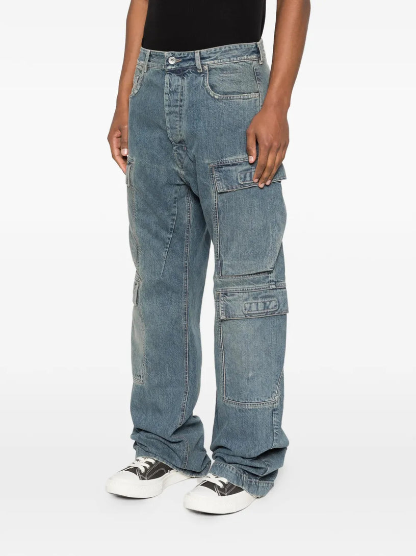 Double cargo jeans