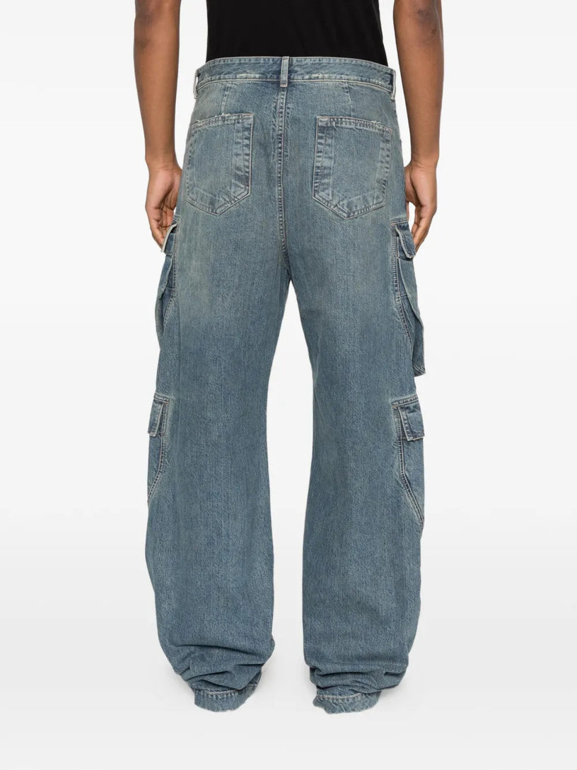 Double cargo jeans