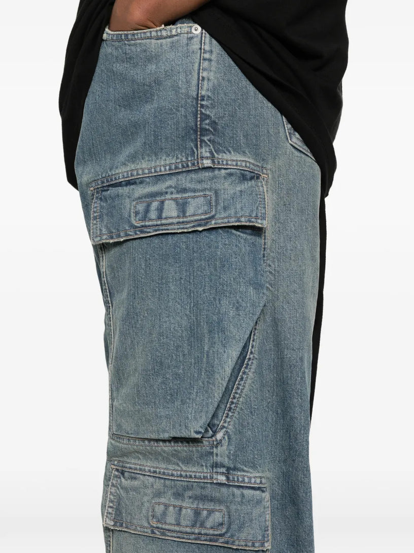 Double cargo jeans