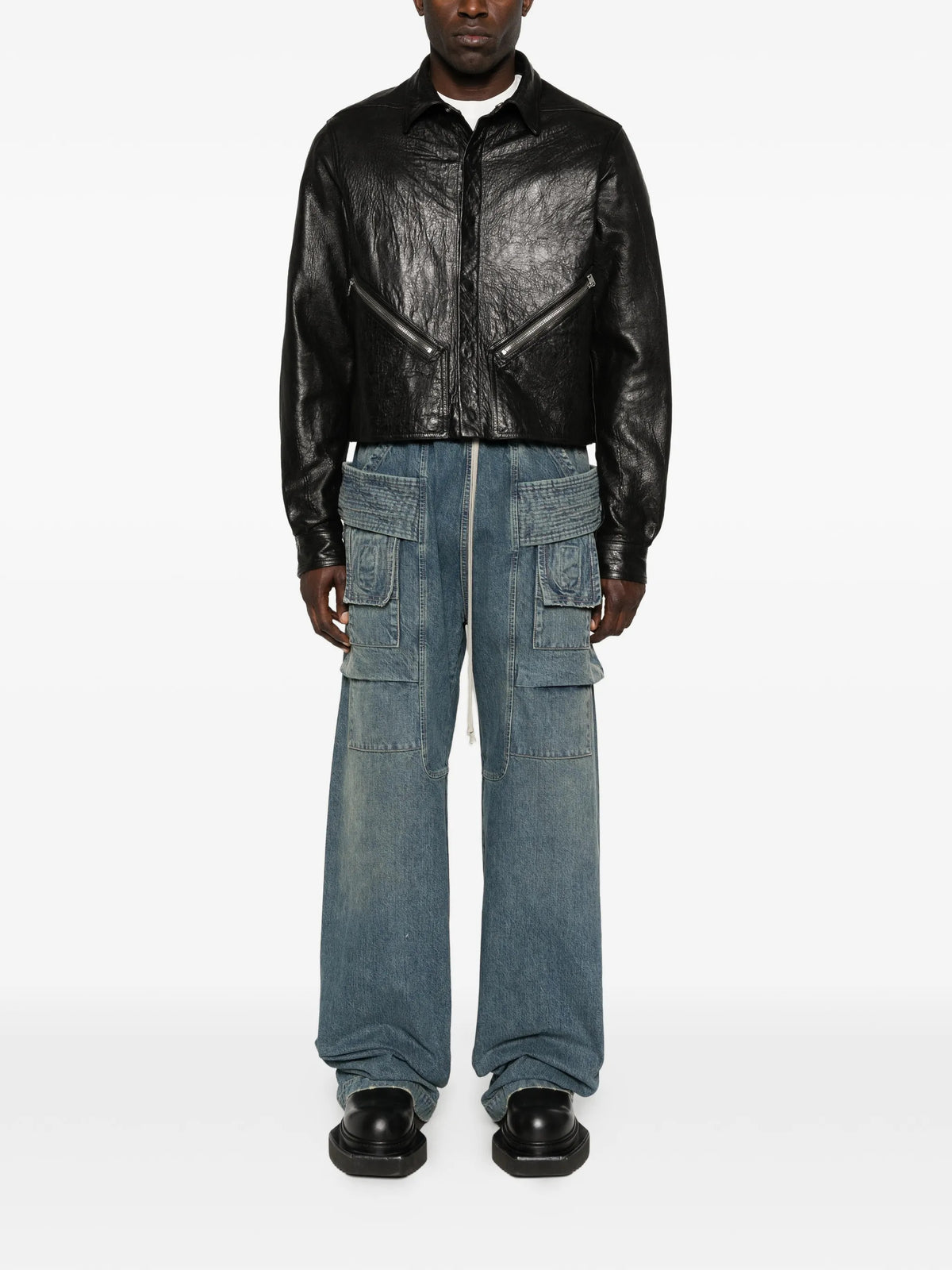 Creatch wide cargo drawstring