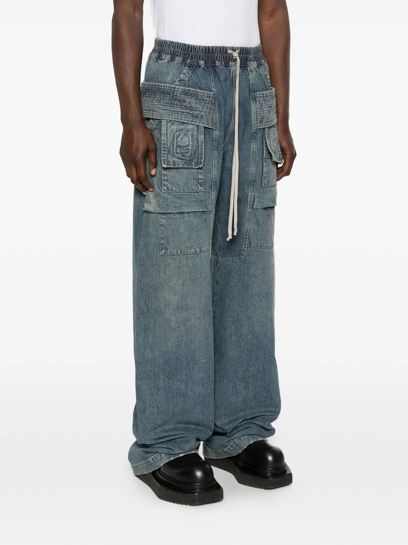 Creatch wide cargo drawstring