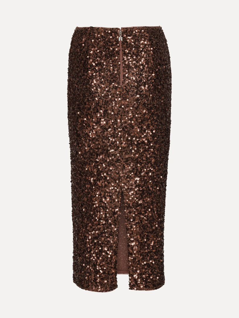 Sequin pencil skirt