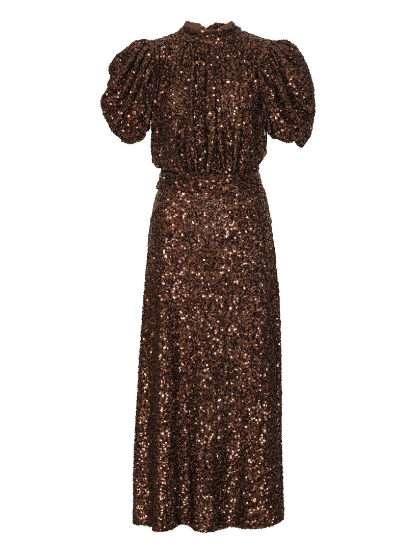 Sequin midi dress