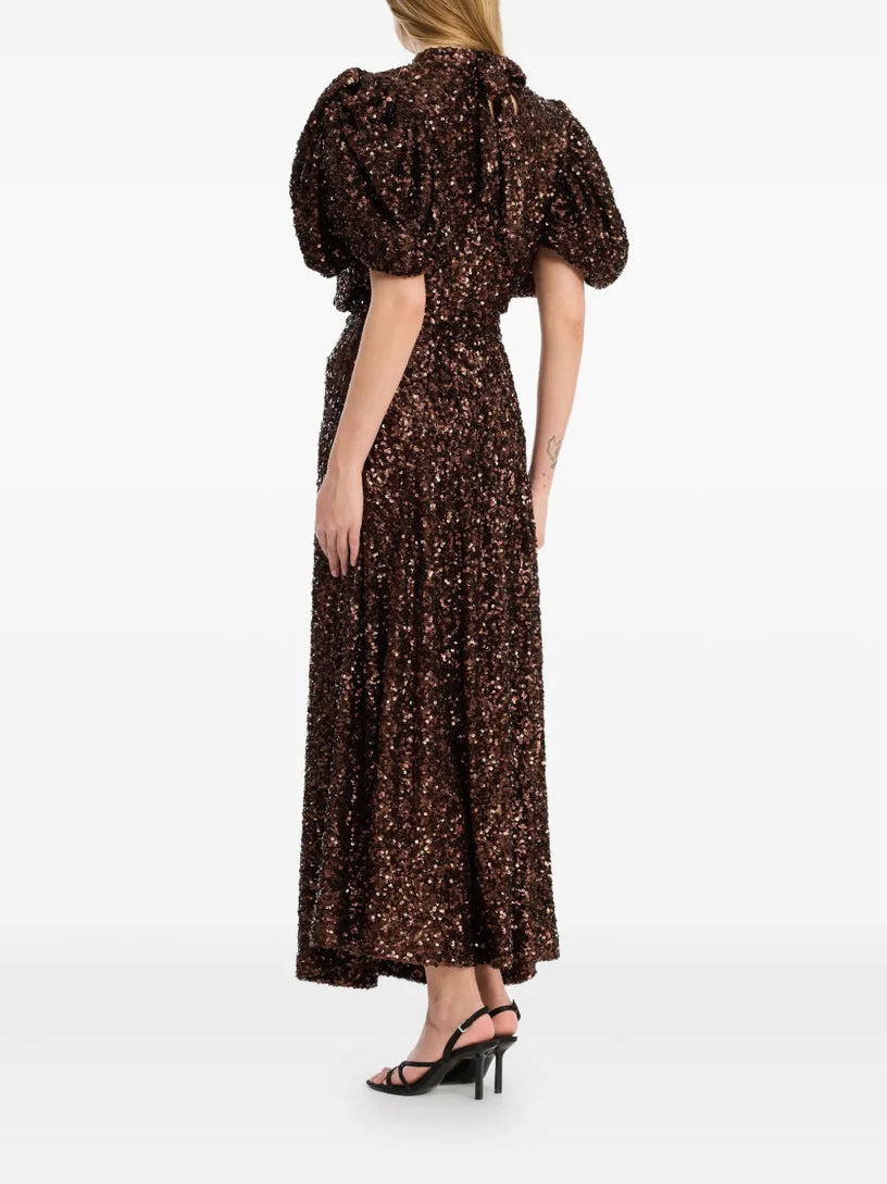 Sequin midi dress