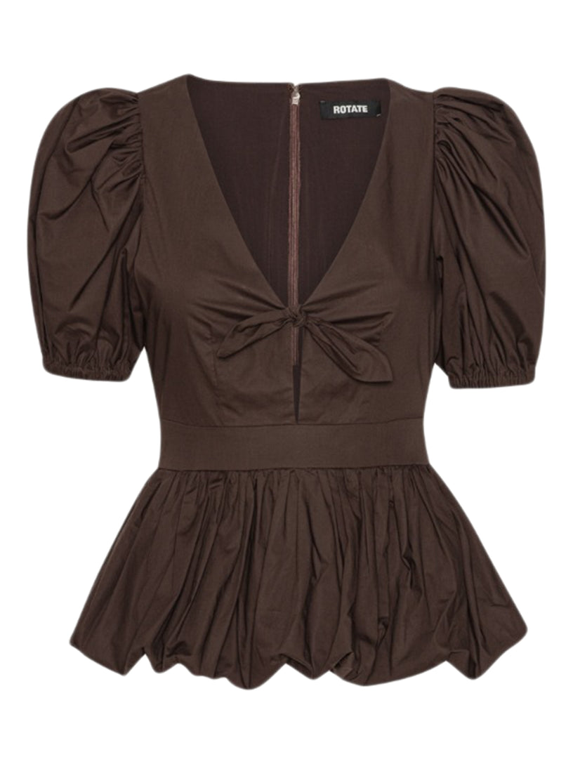 Puff Sleeve Bubble Top