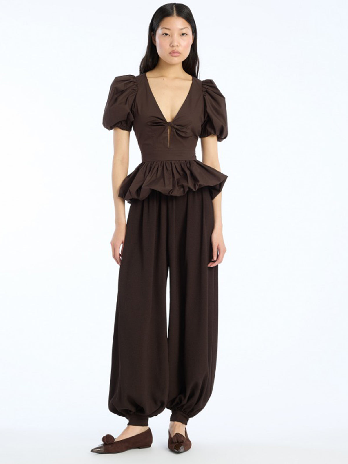 Puff Sleeve Bubble Top