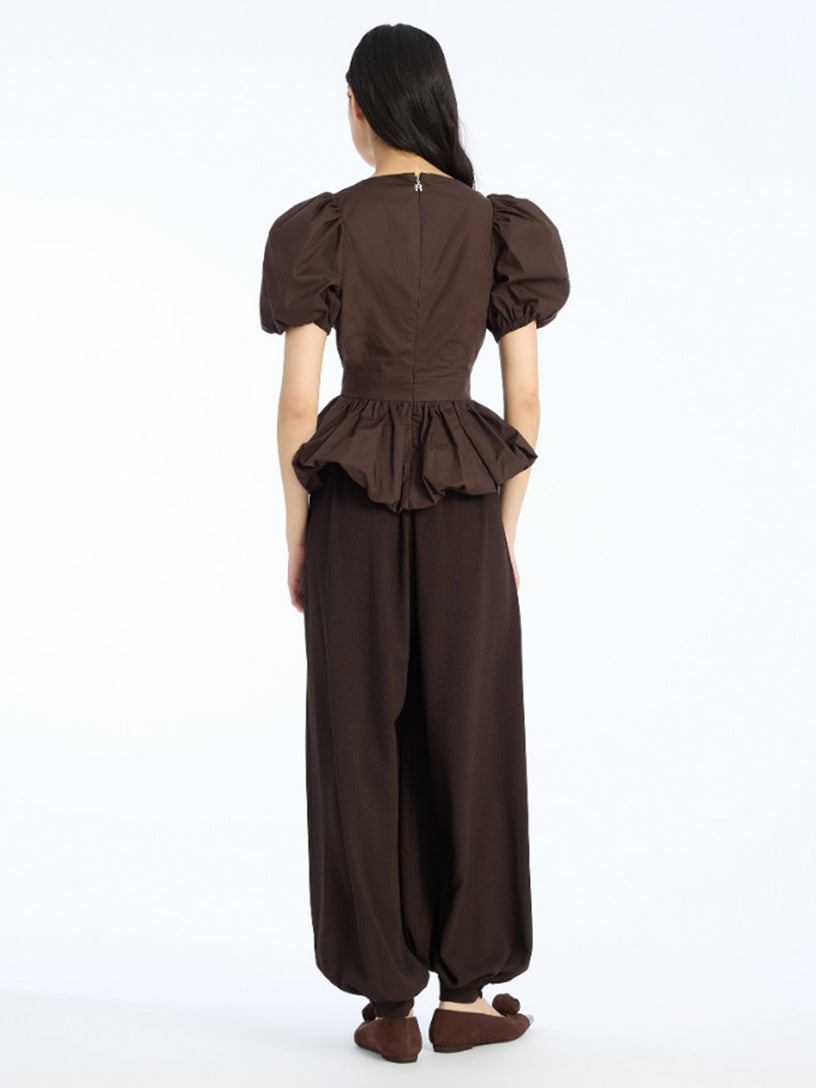 Puff Sleeve Bubble Top