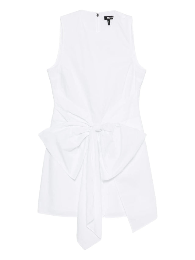 Bow-detail mini dress