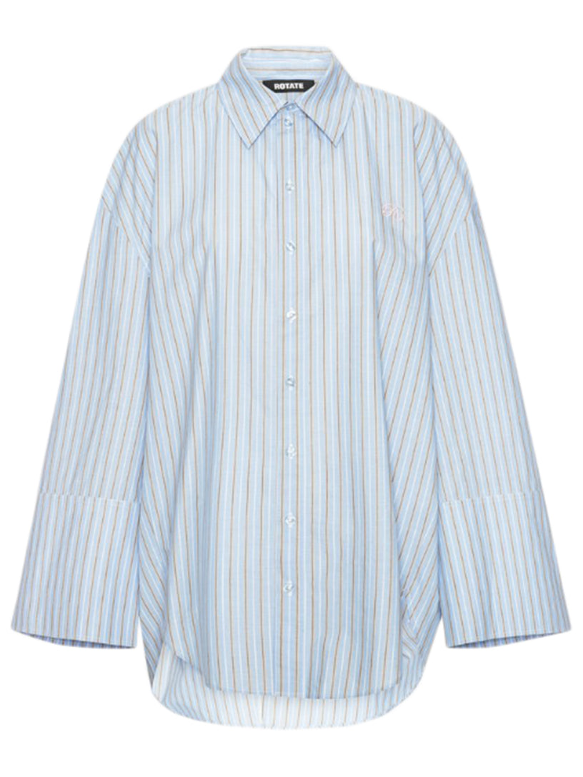 Striped buttoned shirt